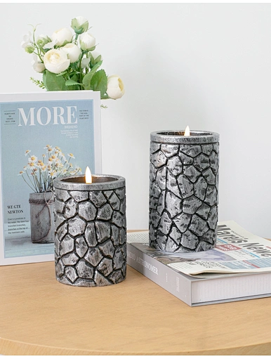 flickering candles